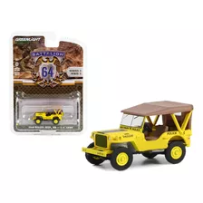 1949 Willys Jeep Mb Us Army Battalion 64 Greenlight 1/64