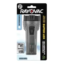 Linterna Mini Linterna Recargable Rayovac Mini Cor Gris Luz Blanco