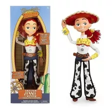 Boneca Jessie Toy Story Amiga Woody 38cm -fala Inglês Na Cx