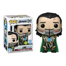 Funko Pop Loki Exclusive Glows In The Dark 747 Detalle A