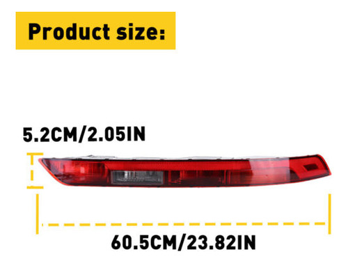 Right Side For 18-21 Audi Q5 Rear Bumper Light Lower Tai Ggg Foto 8