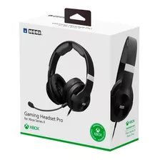 Gaming Headset Pro Hori Xbox Series X S Black Color Negro