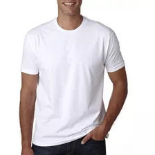 13 Camiseta Camisa Sublimação Malha 100% Poliest Branca