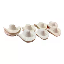 Sombrerito Mini Vaquero12 Piezas