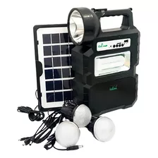 Kit Linterna Solar Portatil Cl-810 