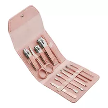 Set De Manicure Estuche 12 Pzs Kit Manos Y Pies