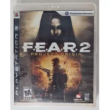 Jogo Fear 2 Porject Origin Ps3 Original