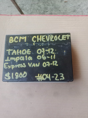 Bcm Chevrolet Tahoe Express Van Impala  07-11. #04-23 Foto 3