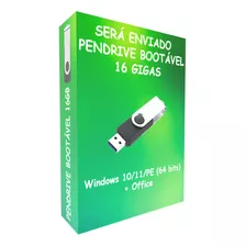 Ativado 64 Bits Pc Formatação Notebook Windows 11 Pendrive