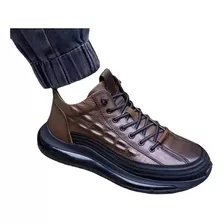 Sapatos Com Estampa De Crocodilo Sapatos Casuais Masculinos