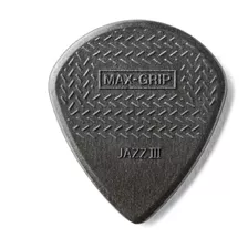 Palheta Dunlop Maxgrip Jazz Iii Fibra De Carbono Pct C/6 