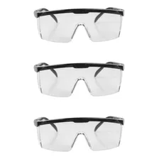 Kit C/3 Oculos Proteção Segurança Epi Kalipso Jaguar 