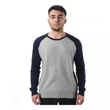 Sweater Hombre Bensimon Martin Algodon Gris Me Pre