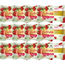 12un Sabonete La Fruta Morango Barra Vegetal 150g Davene