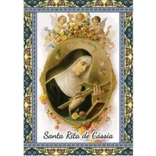 2000 Santinhos Com Foto Oração Santa Rita De Cássia 7x10 Cm