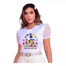 Blusa T-shirt De Luxo - Educação Inclusiva