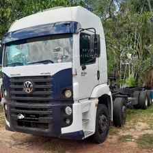 Volkswagen 19-320 8x2 Ano 2009 Teto Alto No Chassis