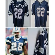 Camisa Dallas Cowboys Vintage Emmitt Smith #22 Wilson Tam Gg