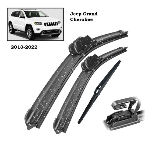 Jeep Grand Cherokee Plumillas Limpiaparabrisas 2013-2022 Foto 2