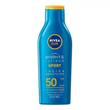 Protector Solar En Loción Nivea Sun Protect & Refresh Fps 50+, 200ml