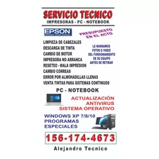 Servicio Técnico De Impresoras Epson Hp Brother Canon Caba