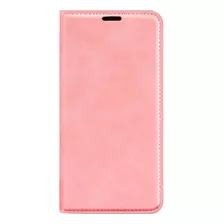 Funda Case Para Xiaomi Redmi 9c Flip Cover Rosa Antishock