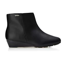 Bota Casual Cano Curto Lisa Anabela Modare Conforto + Brinde