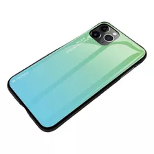 Funda Protectora De Vidrio Templado Degradado Para iPhone