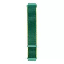 Pulseira Relógio Mormaii Life Verde Nylon 19 Mm Molife Sport Cor Verde / Amarelo