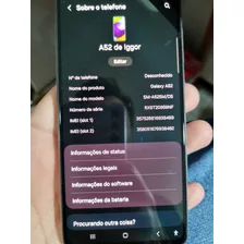 Smartphone Samsung A52 4g.