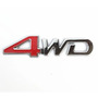 Metal Sticker 4wd Emblema 4x4 Insignia Para Honda Crv Accord