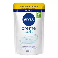 Nivea Creme Soft Sabonete Líquido Refil 200ml