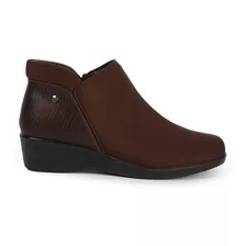 Bata Comfit Botines Casuales Para Mujer Marron