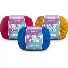 Fio Amigurumi Soft - Kit 3 Unidades