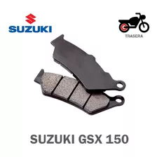 Pastilla De Freno Moto (trasera)suzuki Gsx 150