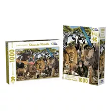 Puzzle Rompecabezas Zoologico Animales 1000 Piezas En Caja