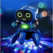 Robô Aranha Dançarino Com Som E Luzes Diversão Muita Diversã