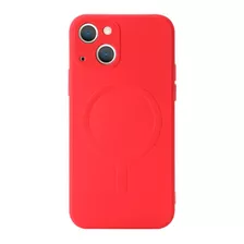 Carcasa Para iPhone 13 Mini Silicona Magsafe Antigolpe Cover