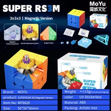 Cubo Mágico Magnético Moyu 2022 Super Rs3m Maglev Ball Core