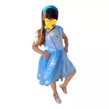 Vestido Cenicienta Princesas Disney (tallas 4/5 Y 6/6x)