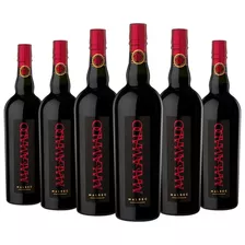 Vino Malamado Malbec Familia Zuccardi Tinto Pack X6 Botellas