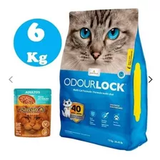 Arena Aglomerante Gato Odourlock Ultra Premium S/aroma 6kg