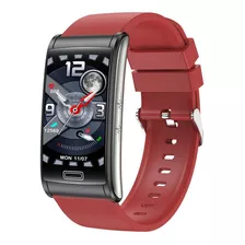 Smart Watch Reloj E600 Fralugio Mide Glucosa Bp Hr Spo2 Ecg