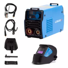 Kit Soldadora Inverter 120 Amp + Mascara Fotosensible Logus