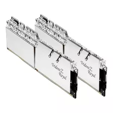 Memoria Ram Gskill Trident Z Royal Rgb 2x8gb 3000mhz Plata 