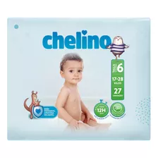 Pañal Chelino Extra Grande 17 A 28 Kgs X 27 Unidades