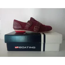 Zapato Zapatilla Urbana Boating Mujer Gamuza T36