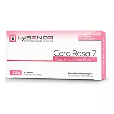 Cera Rosa 7 18 Laminas C/225gr Lysanda