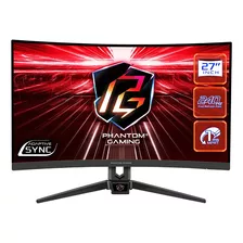 Monitor Curvo Asrock Phantom Gaming 27 PuLG Fhd 240hz Hdmi