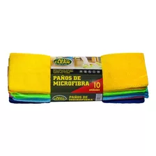 Paños De Microfibra Pack 10 Unid